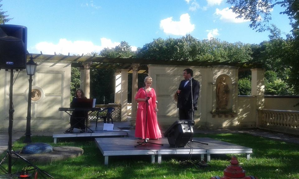 Ostromecko / plener przy Pałacu / 03.07.2016