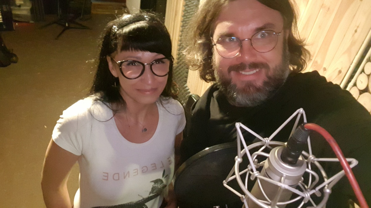 Sesja nagraniowa w MG Studio w Bydgoszczy<br>do singla kooperacyjnego „Ave Maria Jasnogórska”