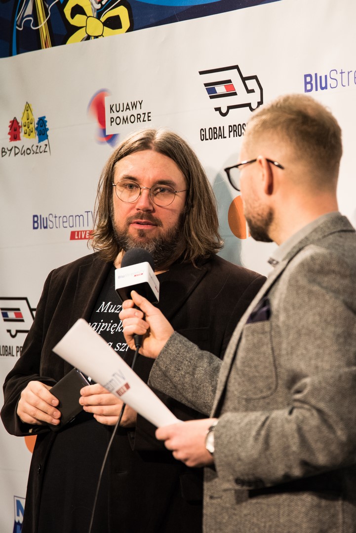 TV BlueStream / nagranie wywiadu / 31.01.2021