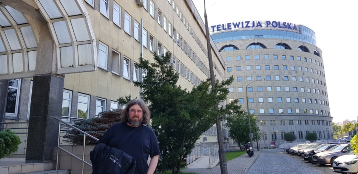 TVP3 w Warszawie / nagranie wywiadu i występu do programu „Cafe Piosenka” / 04.08.2022