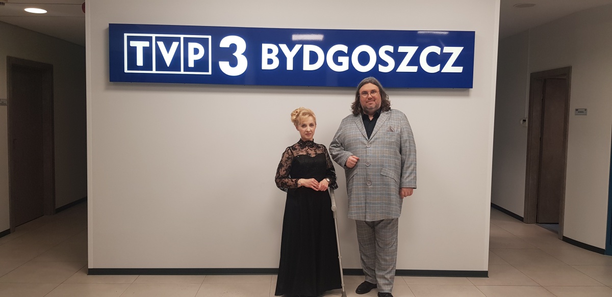 TVP3 Bydgoszcz / nagranie występu do programu „Życzenia od Serca” / 12.11.2023